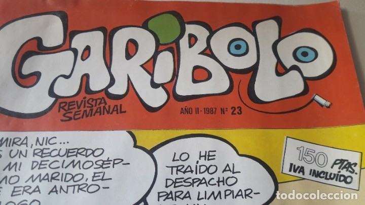 C&oacute;mics: GARIBOLO N&ordm; 23, A&Ntilde;O II (1987) - Foto 2
