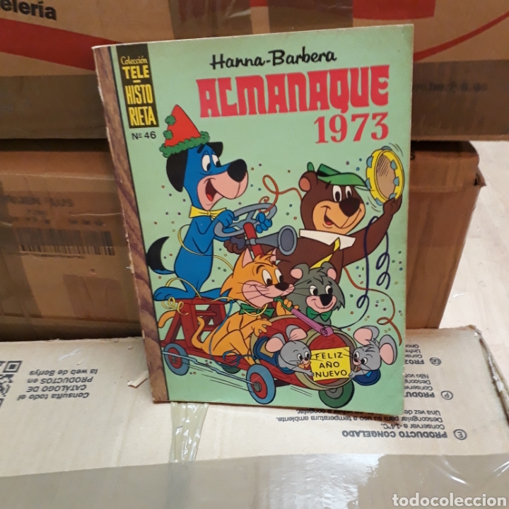C&oacute;mics: Hanna Barber&aacute;, Almanaque 1973, n&uacute;mero 46 telehistorieta