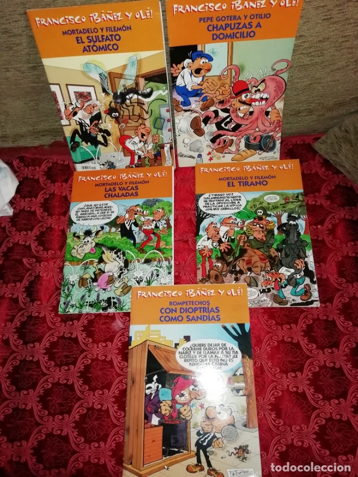 C&oacute;mics: francisco iba&ntilde;ez y ole 5 ejemplares - Foto 1