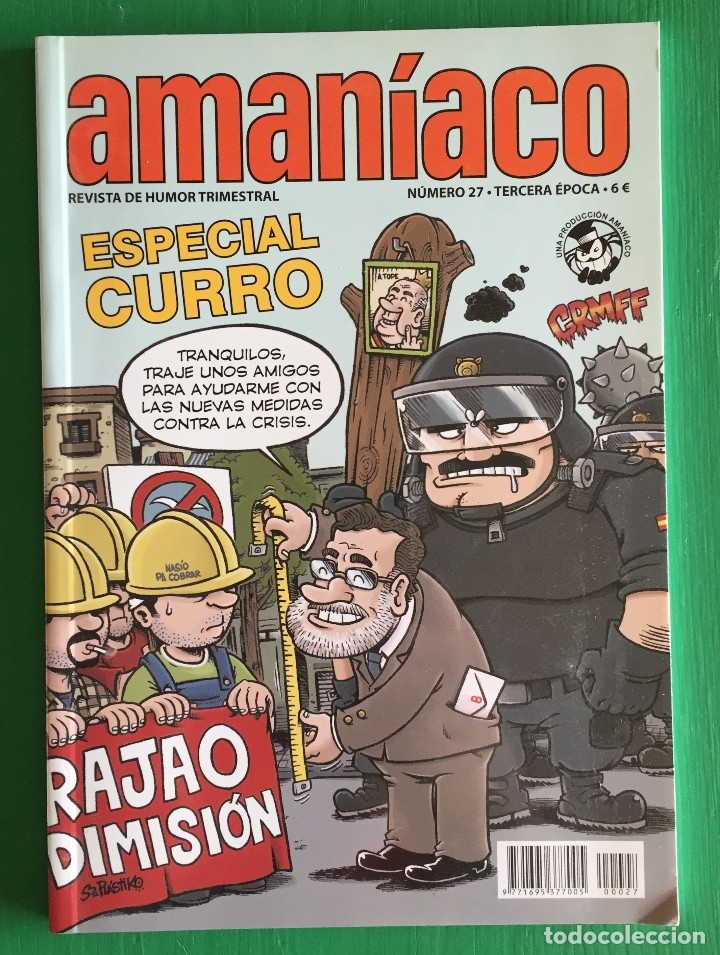 C&oacute;mics: AMAN&Iacute;ACO N&ordm; 27 (ESPECIAL CURRO), DE VV.AA. - Foto 1