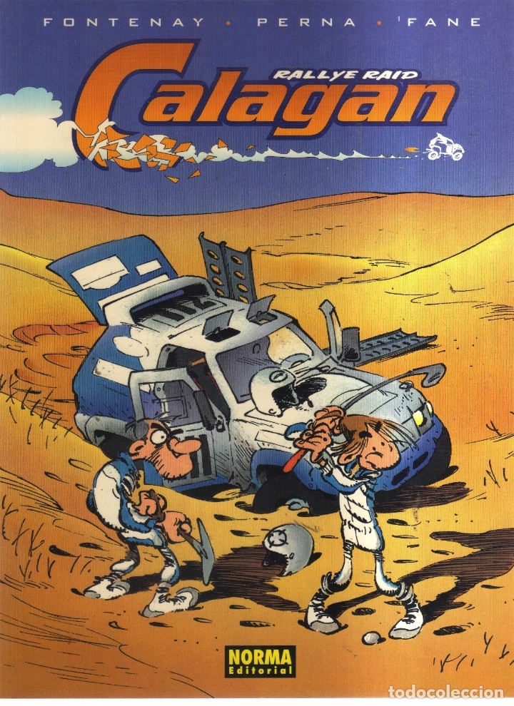 C&oacute;mics: CALAGAN RALLYE RAID NORMA - Foto 1