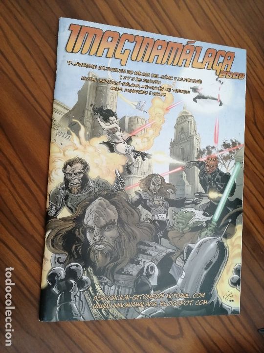 Comics: IMAGINAMALAGA 2008. GRAPA. BUEN ESTADO PERO TIENE UN PEQUE&Ntilde;O AGUJERO DE LA MITAD A FINAL. RARO E11 A