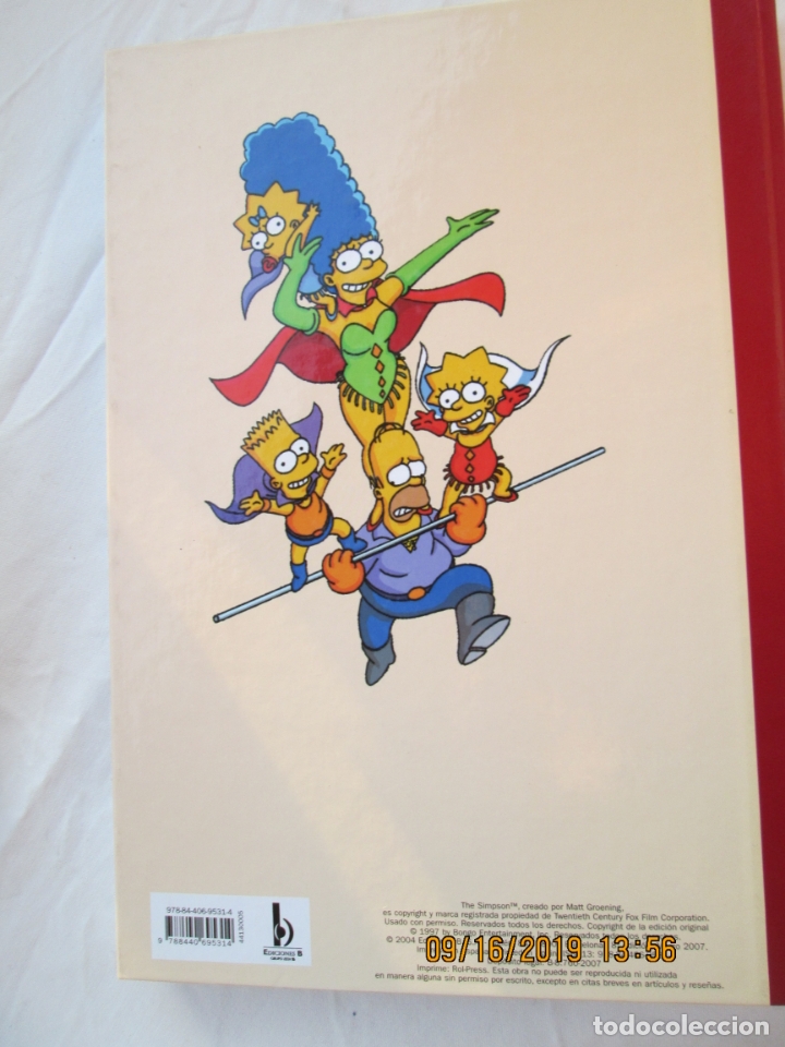 C&oacute;mics: SUPER SIMPSON N&ordm; 5 - EDICIONES B 2004. - Foto 3