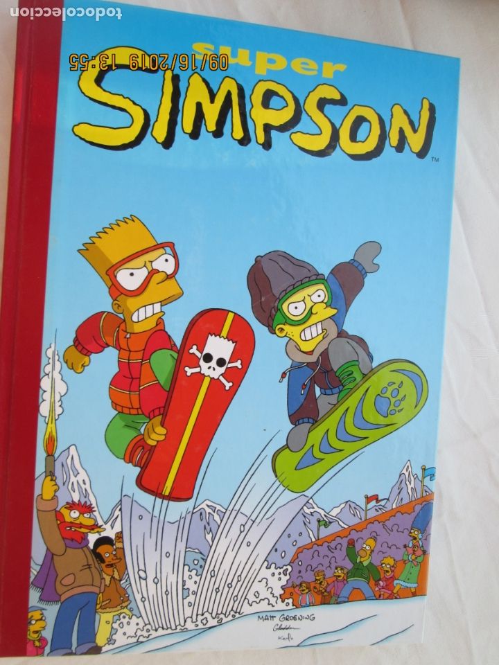 C&oacute;mics: SUPER SIMPSON N&ordm; 5 - EDICIONES B 2004. - Foto 1