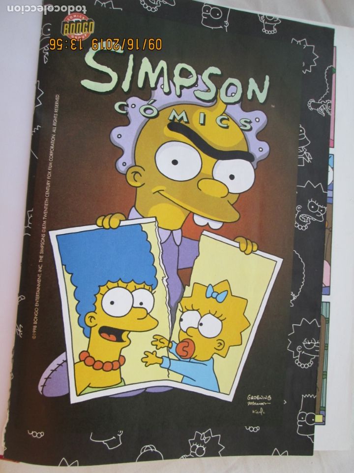 C&oacute;mics: SUPER SIMPSON N&ordm; 6 - EL SHOW DE HOMER - EDICIONES B - 2003. - Foto 2