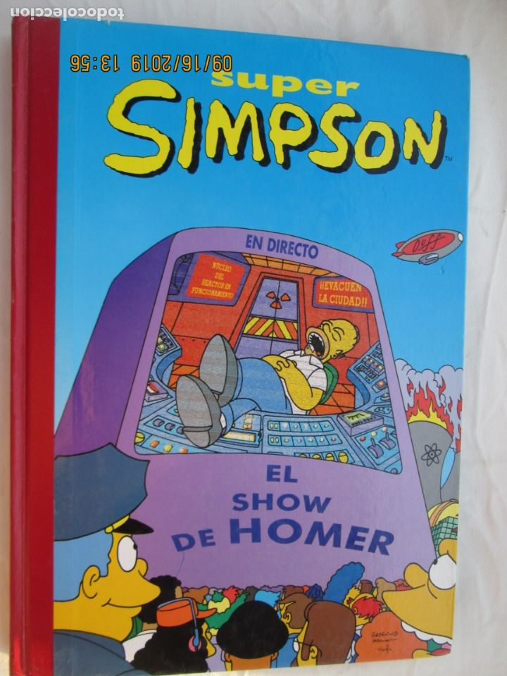 C&oacute;mics: SUPER SIMPSON N&ordm; 6 - EL SHOW DE HOMER - EDICIONES B - 2003. - Foto 1