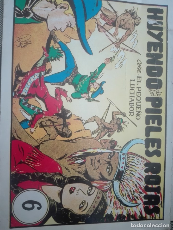 Fumetti: HUYENDO DE LOS PIELES ROJAS  Y ASALTO EN LA COLONIA# LL