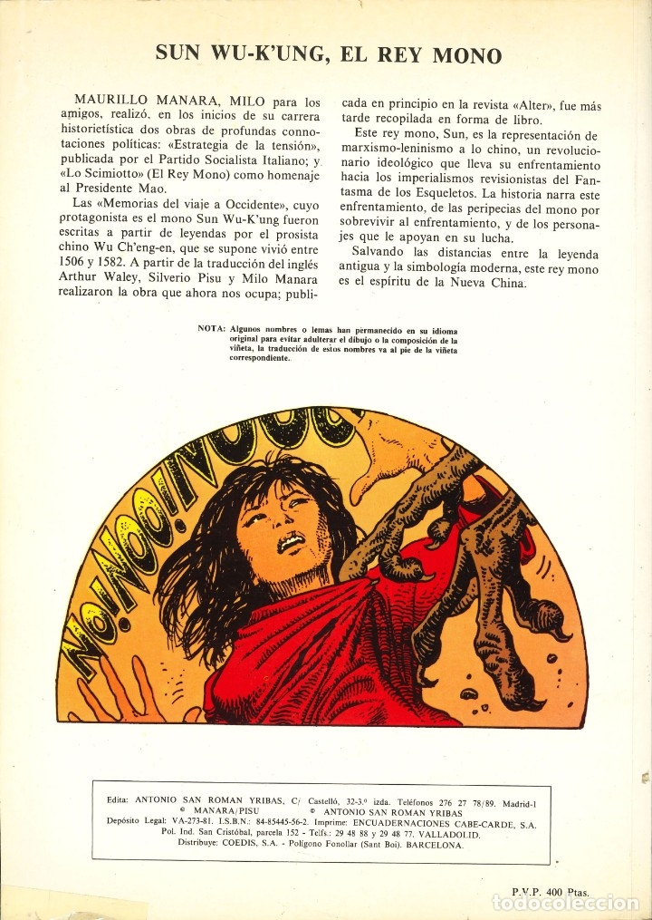 C&oacute;mics: COLECCI&Oacute;N TUMI EXTRA - SAN ROM&Aacute;N / N&Uacute;MERO 5 (EL REY MONO) - Foto 2