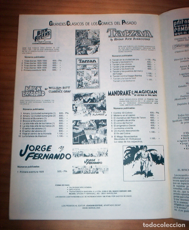 C&oacute;mics: CL&Aacute;SICOS DEL C&Oacute;MIC - N&ordm; 2 - A&Ntilde;O 1988 - PERFECTO ESTADO - Foto 9
