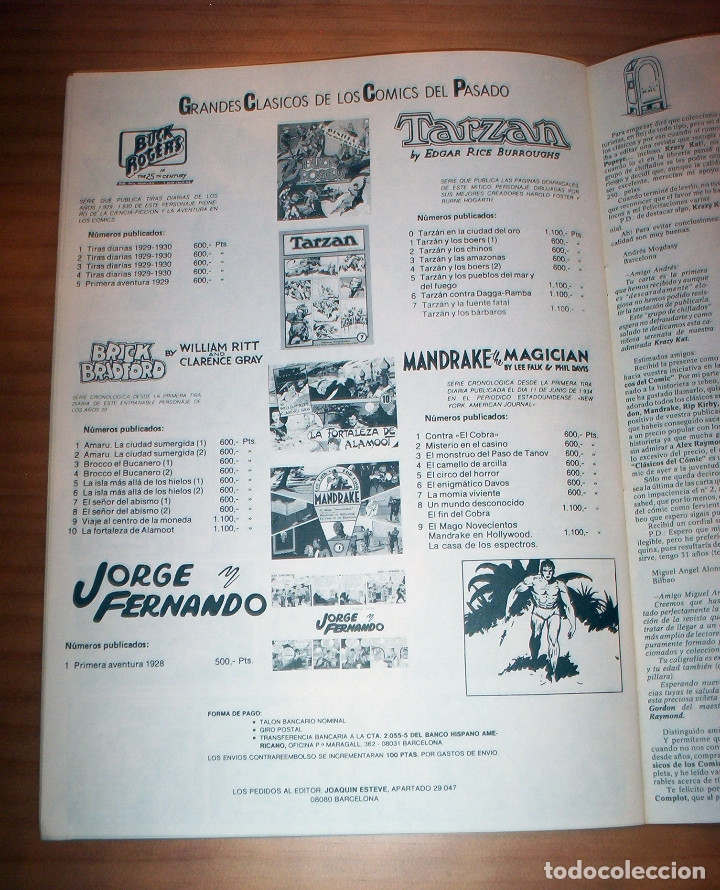 C&oacute;mics: CL&Aacute;SICOS DEL C&Oacute;MIC - N&ordm; 3 - A&Ntilde;O 1988 - PERFECTO ESTADO - Foto 8