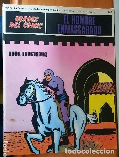 C&oacute;mics: el hombre enmascarado heroes del comic 63 - Foto 1