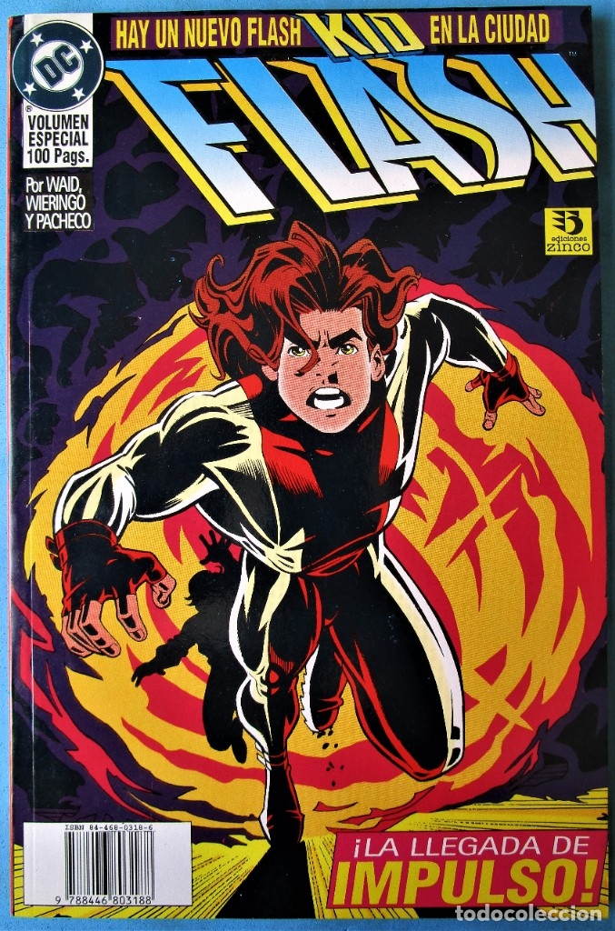 C&oacute;mics: FLASH N&ordm; 2 - LA LLEGADA DE IMPULSO - ESPECIAL 100 P&Aacute;GS. DC ZINCO 1995 - Foto 1