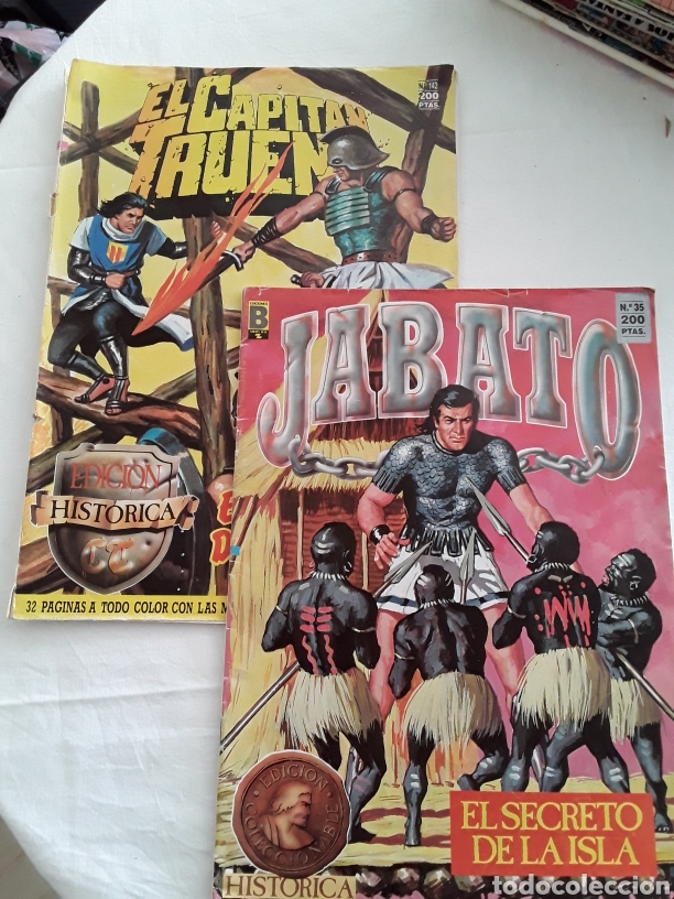 C&oacute;mics: 2 comics capitan trueno y jabato ediciones historicas - Foto 1