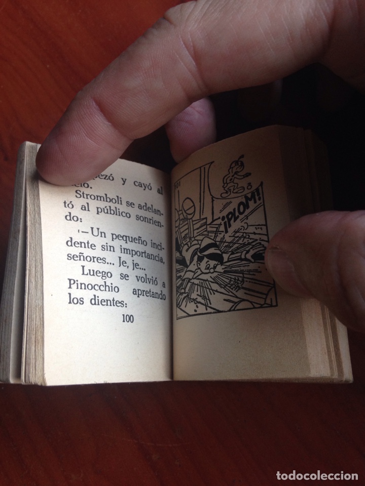 C&oacute;mics: Mini libro Pinocho walt disney - Foto 7