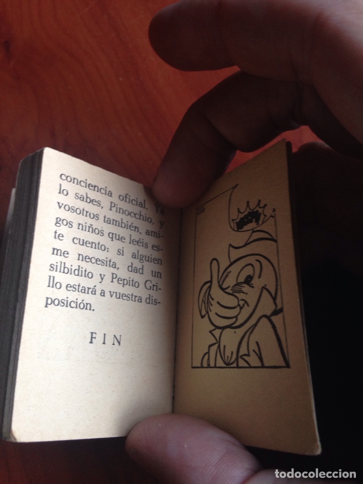 C&oacute;mics: Mini libro Pinocho walt disney - Foto 8