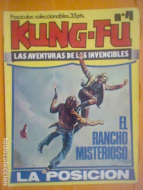 C&oacute;mics: Tebeo comic Kung Fu las aventuras de los invencibles primera edicion n&ordm;4 SI EL COLECCIONABLE 25 28