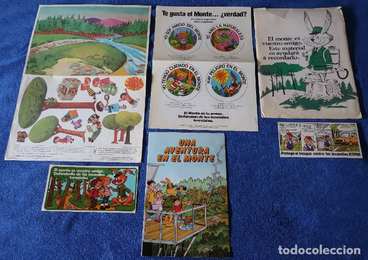 C&oacute;mics: Lote ICONA - Comics - Pegatinas - Recortables - etc (1982) - Foto 1