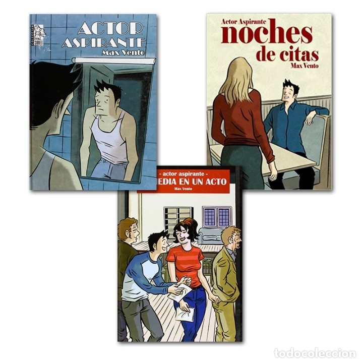 C&oacute;mics: ACTOR ASPIRANTE COMPLETA 1 A 3 - DOLMEN PRECINTADO - Foto 1