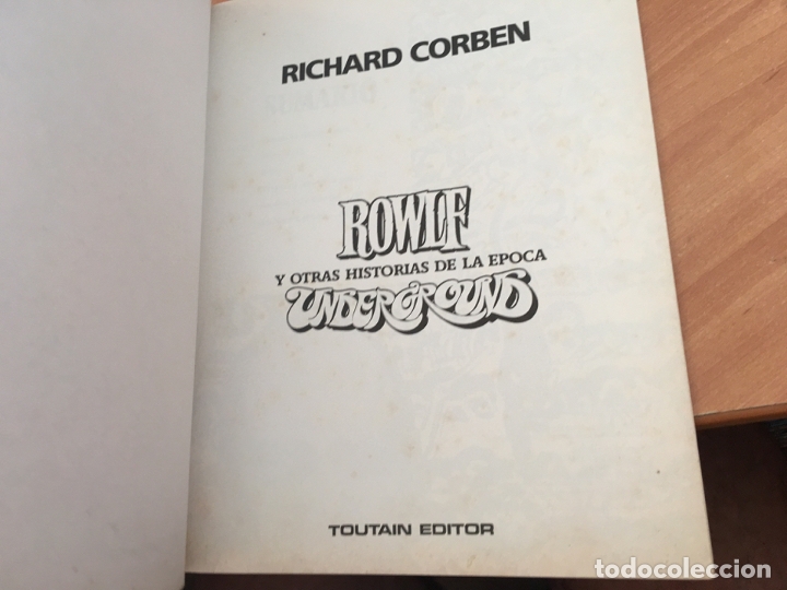 C&oacute;mics: RICHARD CORBEN OBRAS COMPLETAS ROWLF UNDERGROUND (COB35) - Foto 4