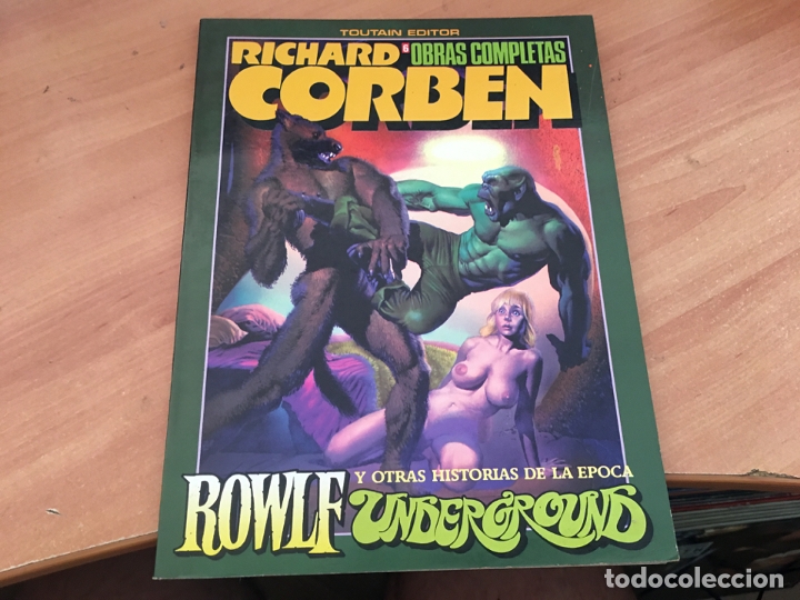 C&oacute;mics: RICHARD CORBEN OBRAS COMPLETAS ROWLF UNDERGROUND (COB35) - Foto 1