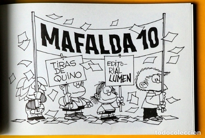 C&oacute;mics: COMICS MAFALDA DE QUINO .EDITORIAL LUMEN. N&ordm; 10 - Foto 2