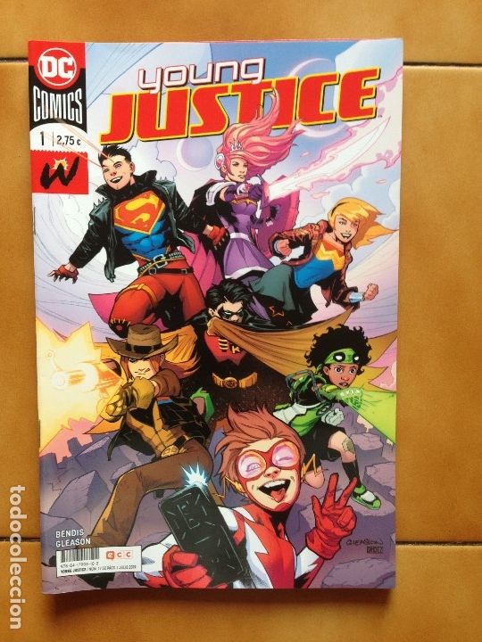 C&oacute;mics: YOUNG JUSTICE N&ordm; 1 BRIAN MICHAEL BENDIS Y PATRICK GLEASON - ECC EDICIONES - Foto 1