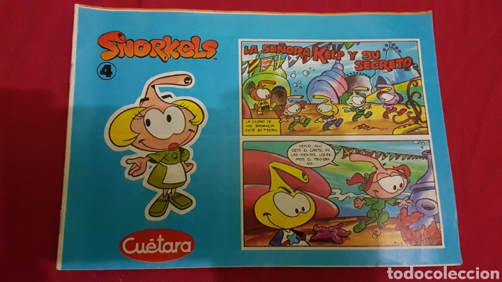 C&oacute;mics: Comic snorkels Cuetara 4 - Foto 1