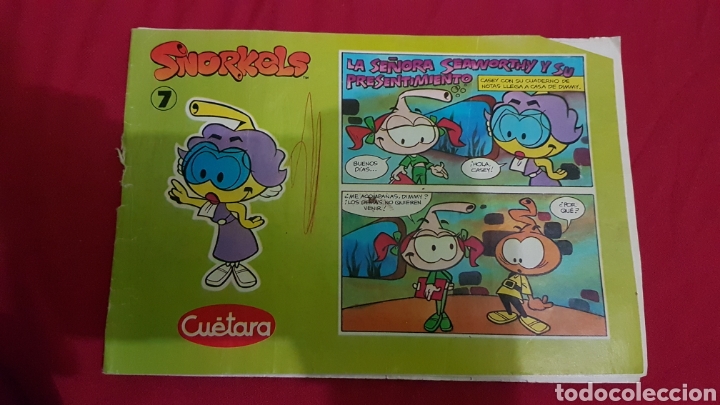 C&oacute;mics: Comic snorkels Cuetara 7