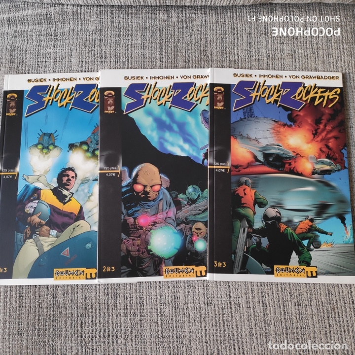 C&oacute;mics: SHOCKROCKETS SERIE COMPLETA DOLMEN EDITORIAL - Foto 1