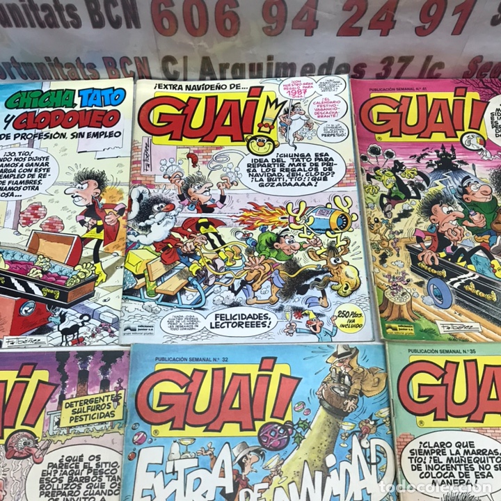 C&oacute;mics: Lote 6 c&oacute;mics GUAI varios n - Foto 4