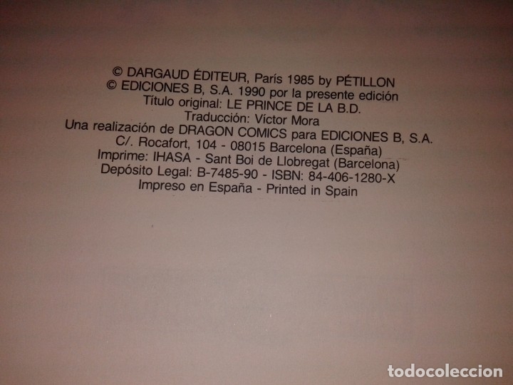 C&oacute;mics: JACK PELMAN, EL REY DE LOS COMICS, 1990, B6 - Foto 2