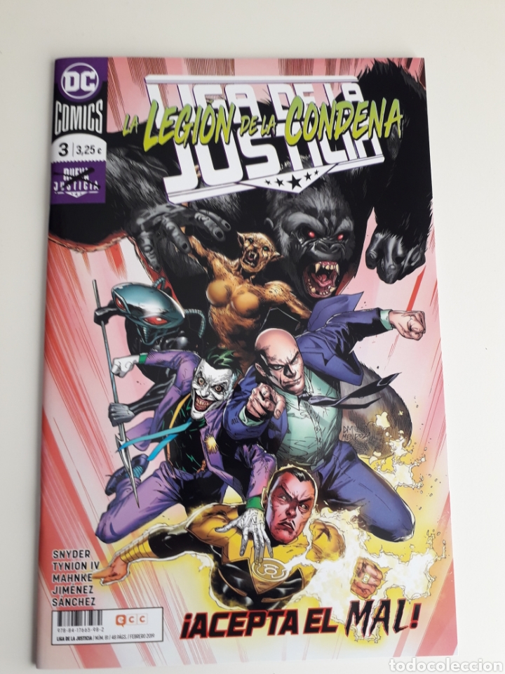 C&oacute;mics: Liga de la Justicia ecc. Nueva Justicia num3 - Foto 1