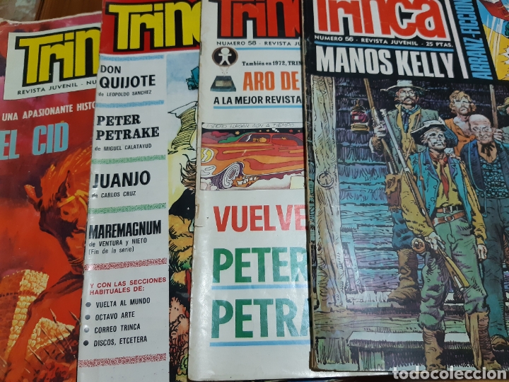 C&oacute;mics: Lote de 4 comics TRINCA
