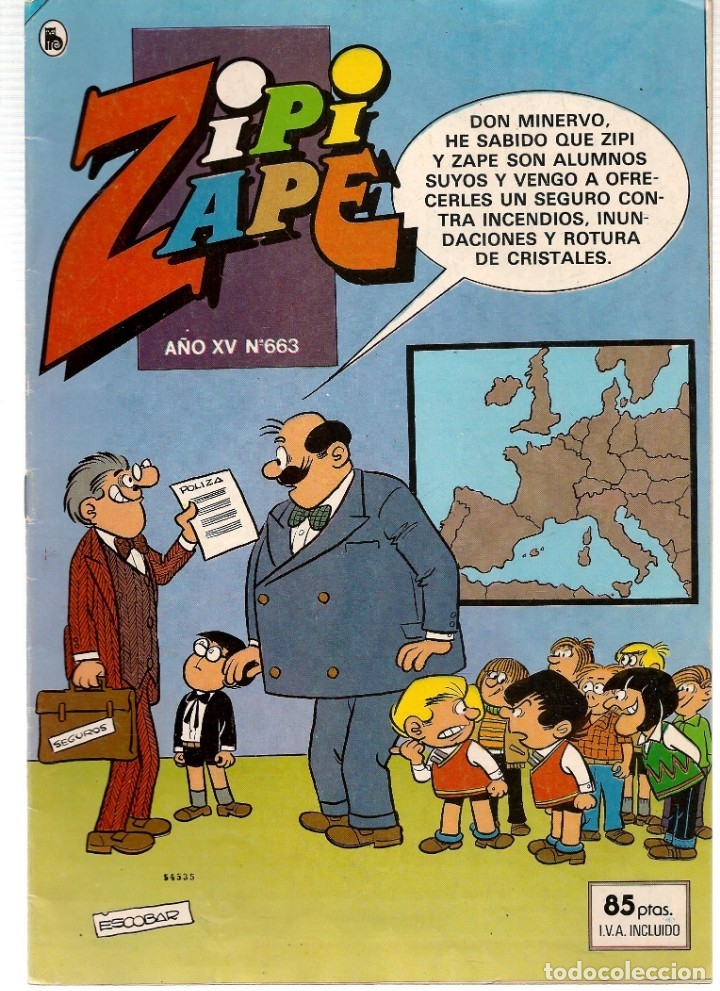C&oacute;mics: ZIPI ZAPE. N&ordm; 663. BRUGUERA. (C/A23) - Foto 1