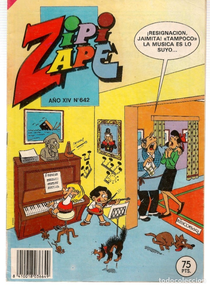C&oacute;mics: ZIPI ZAPE. N&ordm; 642. BRUGUERA. (C/A23) - Foto 1