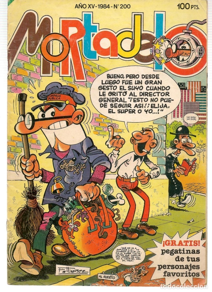 C&oacute;mics: MORTADELO. N&ordm; 200.  BRUGUERA,1984. (C/A23) - Foto 1