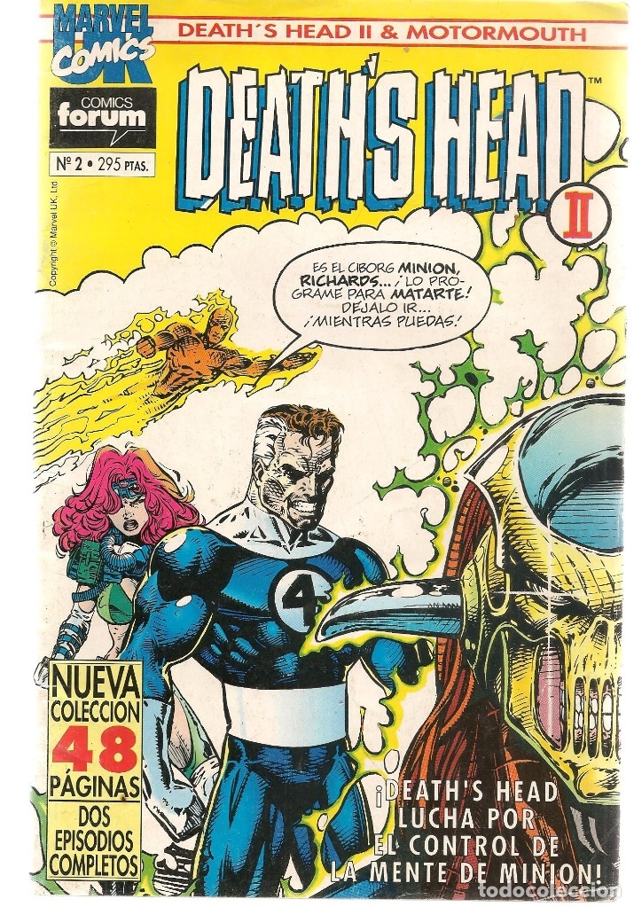 C&oacute;mics: DEATH&acute;S HEAD II. N&ordm; 2. FORUM.  (C/A23) - Foto 1