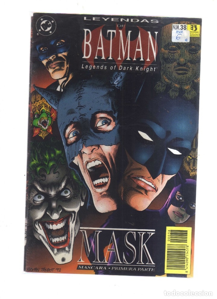 C&oacute;mics: LEYENDAS DE BATMAN MASK N,38 - Foto 1