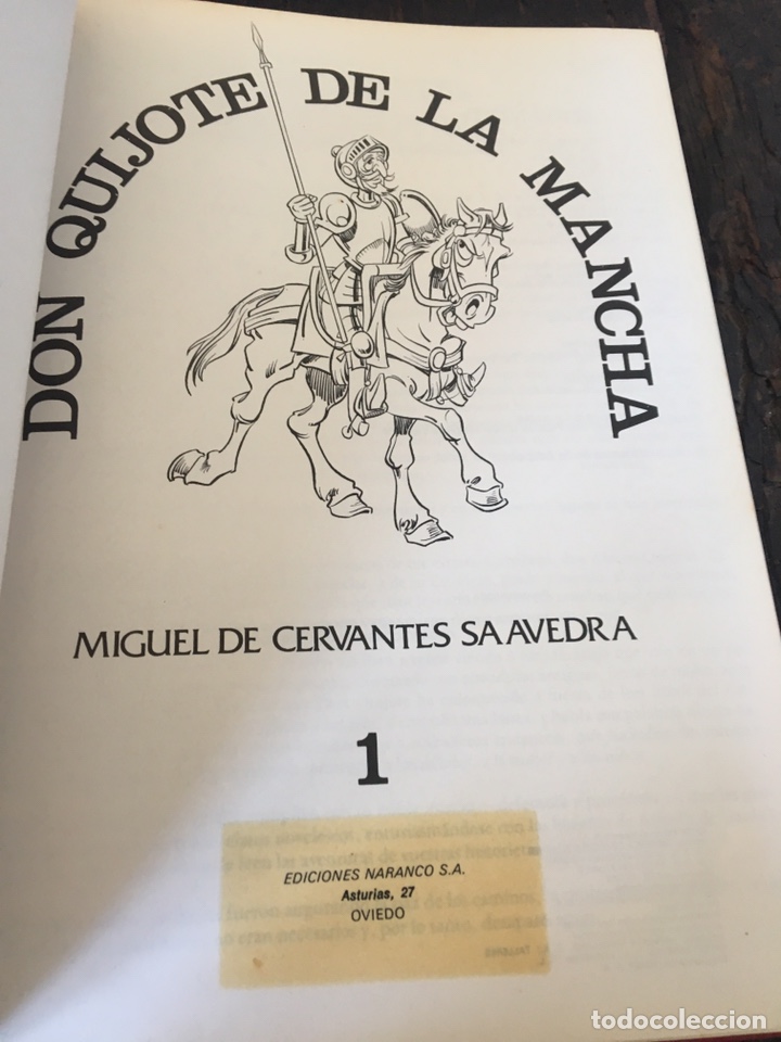 C&oacute;mics: COLECCION DON QUIJOTE DE LA MANCHA C&Oacute;MIC 10 TOMOS 1982 - Foto 4