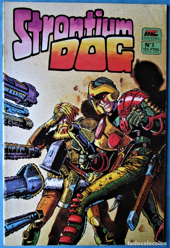 C&oacute;mics: STRONTIUM DOG N&ordm; 3 - MC EDICIONES 1986 - Foto 1