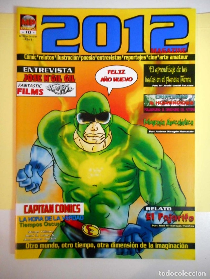 C&oacute;mics: 2012 MAGAZINE N&ordm; 10 ( CON CAPIT&Aacute;N C&Oacute;MICS) - Foto 1
