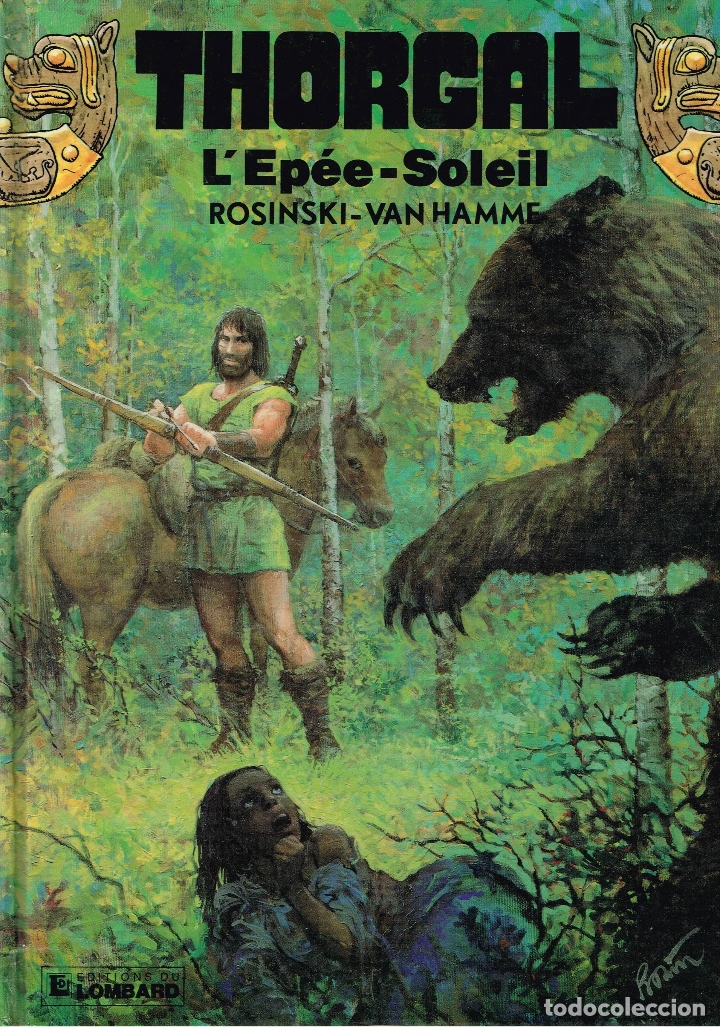 C&oacute;mics: Thorgal.LEp&eacute;eSoleil.Rosinski-Van Hamme.original franc&eacute;s.(procede de biblioteca) - Foto 1