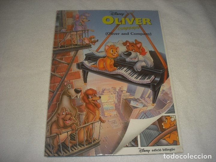 Comics : OLIVER I COMPANYA, DISNEY. 1999. EDICIO CATALA / ANGLES. TAPA DURA.
