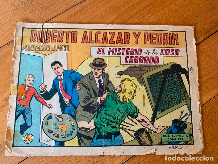 Comics: ROBERTO ALCAZAR Y PEDRIN. EL MISTERIO DE LA CASA CERRADA