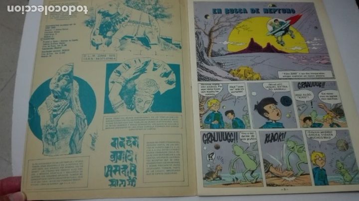 C&oacute;mics: KIKO - 2000 , N 15: EN BUSCA DE NEPTUNO. EDICIONES ALONSO. 1975 - Foto 2