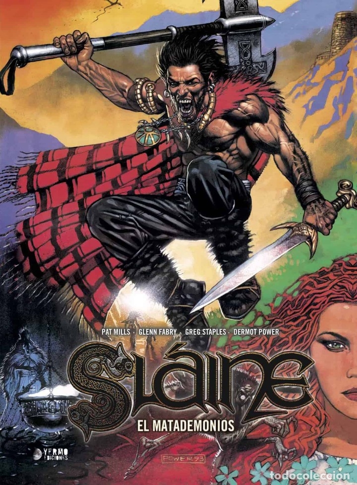 C&oacute;mics: SLAINE N&ordm; 1 EL MATADEMONIOS - YERMO - CARTONE - IMPECABLE - OFI15T - Foto 1