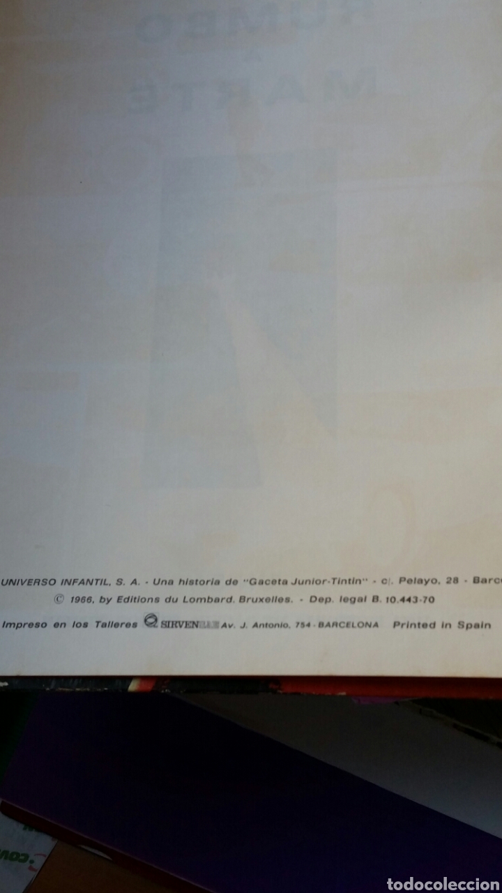 C&oacute;mics: Las aventuras de DAN COOPER rumbo a Marte n&uacute;mero 1 -A&Ntilde;O 1966 - Foto 4