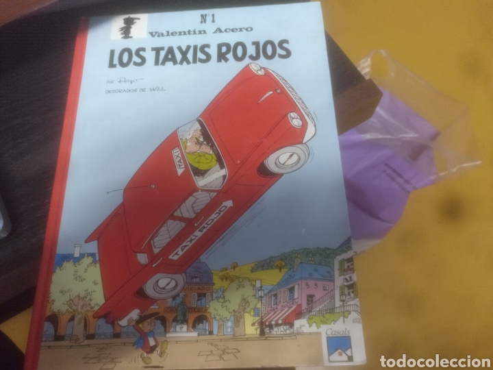 C&oacute;mics: Los taxis rojos Valent&iacute;n acero - Foto 1