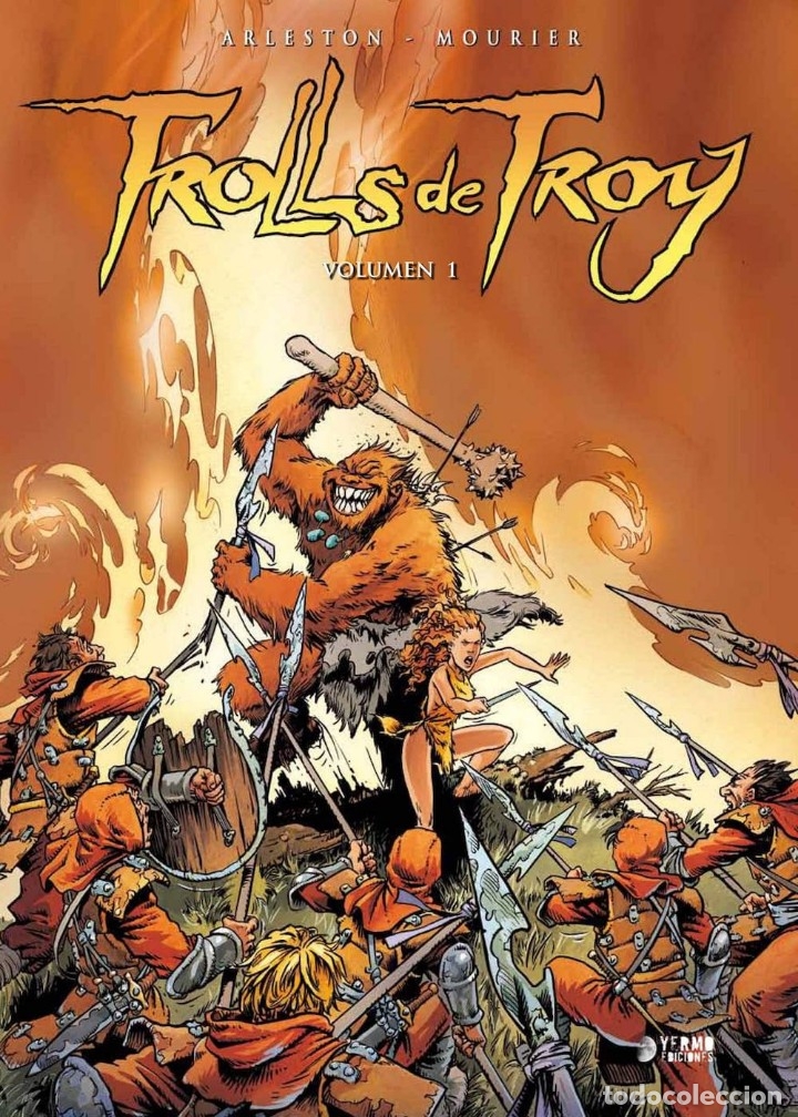 C&oacute;mics: TROLLS DE TROY N&ordm; 1 - YERMO - CARTONE - IMPECABLE - OFI15T - Foto 1
