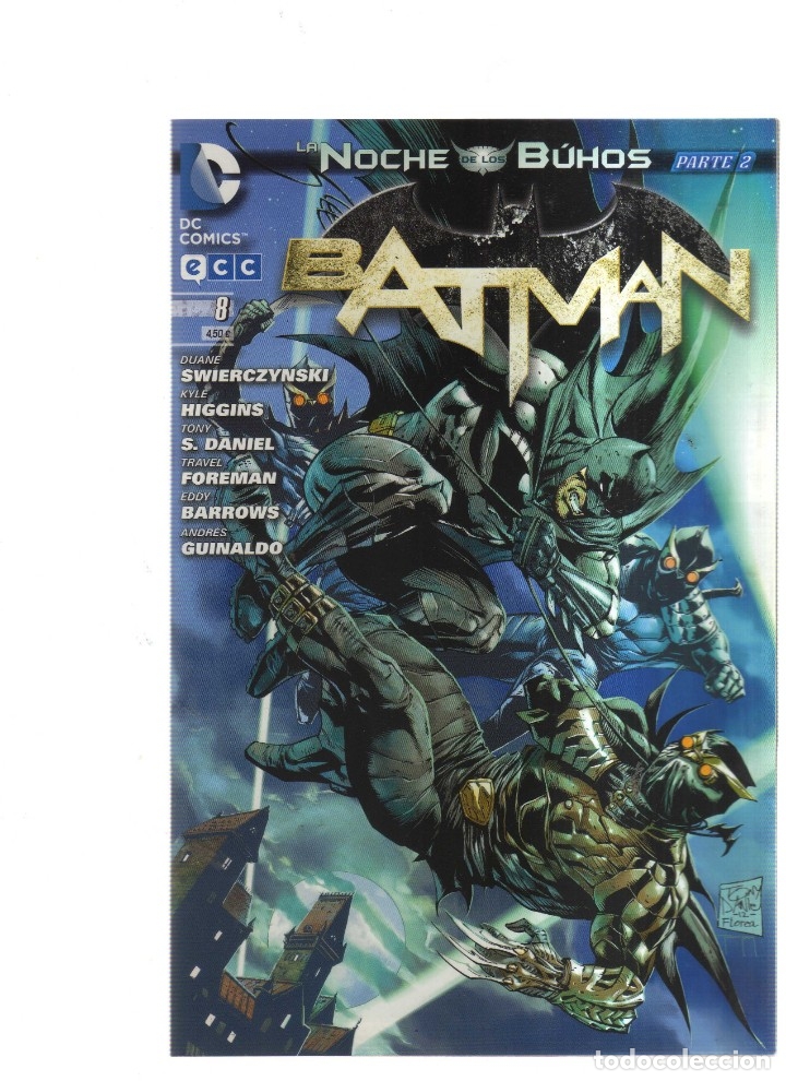C&oacute;mics: BATMAN LA NOCHE DE LOS BUHOS PARTE 2 ECC N,8 - Foto 1